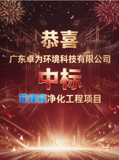 ​历时三月终得硕果！卓为净化2860万菲律宾海外项目成功中标